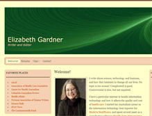 Tablet Screenshot of elizabethgardner.net